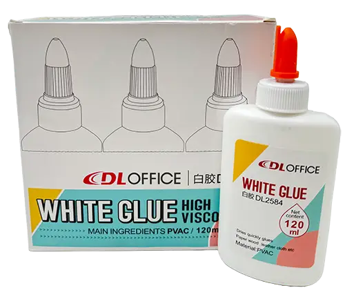 Lve Lipici Lichid White 120ml 12/bax